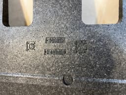 BMW BMW M5 E39 S62 V8 Genuine Styrofoam from the rear carpet in the trunk — thumbnail 3