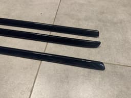 BMW BMW X5 E70 E70 LCI Door moldings SET 4 PCS rear & front BLACK SCHWARZ — thumbnail 2