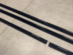 BMW BMW X5 E70 E70 LCI Door moldings SET 4 PCS rear & front BLACK SCHWARZ — thumbnail 4