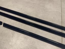 BMW BMW X5 E70 E70 LCI Door moldings SET 4 PCS rear & front BLACK SCHWARZ — thumbnail 3