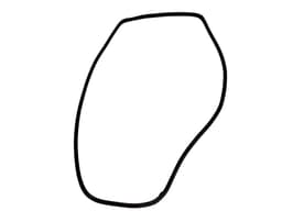 LAND ROVER GENUINE Land Rover Range Rover Sport L320 REAR DOOR RUBBER WEATHERSTRIP SEAL — thumbnail 6