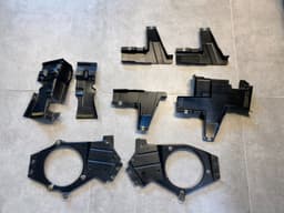 MERCEDES-BENZ Mercedes G class W463 GENUINE Inside Door Parts Holders Covers — thumbnail 1
