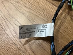 MERCEDES-BENZ Mercedes G class W463 GENUINE Interior Protection Cable Wire A4638204315 — thumbnail 7