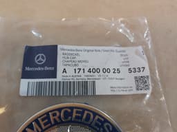 MERCEDES-BENZ Genuine Mercedes Benz Center Cap Wheel OEM Logo Chrome Star Blue Black Gray 75mm — thumbnail 10
