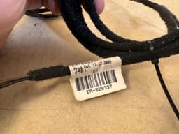 MERCEDES-BENZ Mercedes G class W463 GENUINE Interior Protection Cable Wire A4638204315 — thumbnail 8