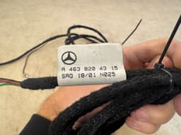 MERCEDES-BENZ Mercedes G class W463 GENUINE Interior Protection Cable Wire A4638204315 — thumbnail 9