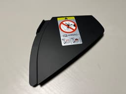 PORSCHE Porsche 911 991 Cayman Boxster 981 GENUINE Dash Trim Cover Left Black — thumbnail 2