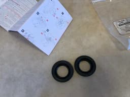 PORSCHE PORSCHE 911 991 Front Brake Caliper Dust Cap Set 96535291700 NEW GENUINE — thumbnail 4