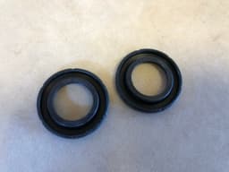 PORSCHE PORSCHE 911 991 Front Brake Caliper Dust Cap Set 96535291700 NEW GENUINE — thumbnail 6