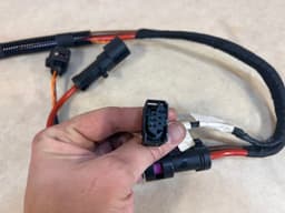 PORSCHE Porsche 911 991 981 Power steering wiring Power Cable loom 99161283054 — thumbnail 7