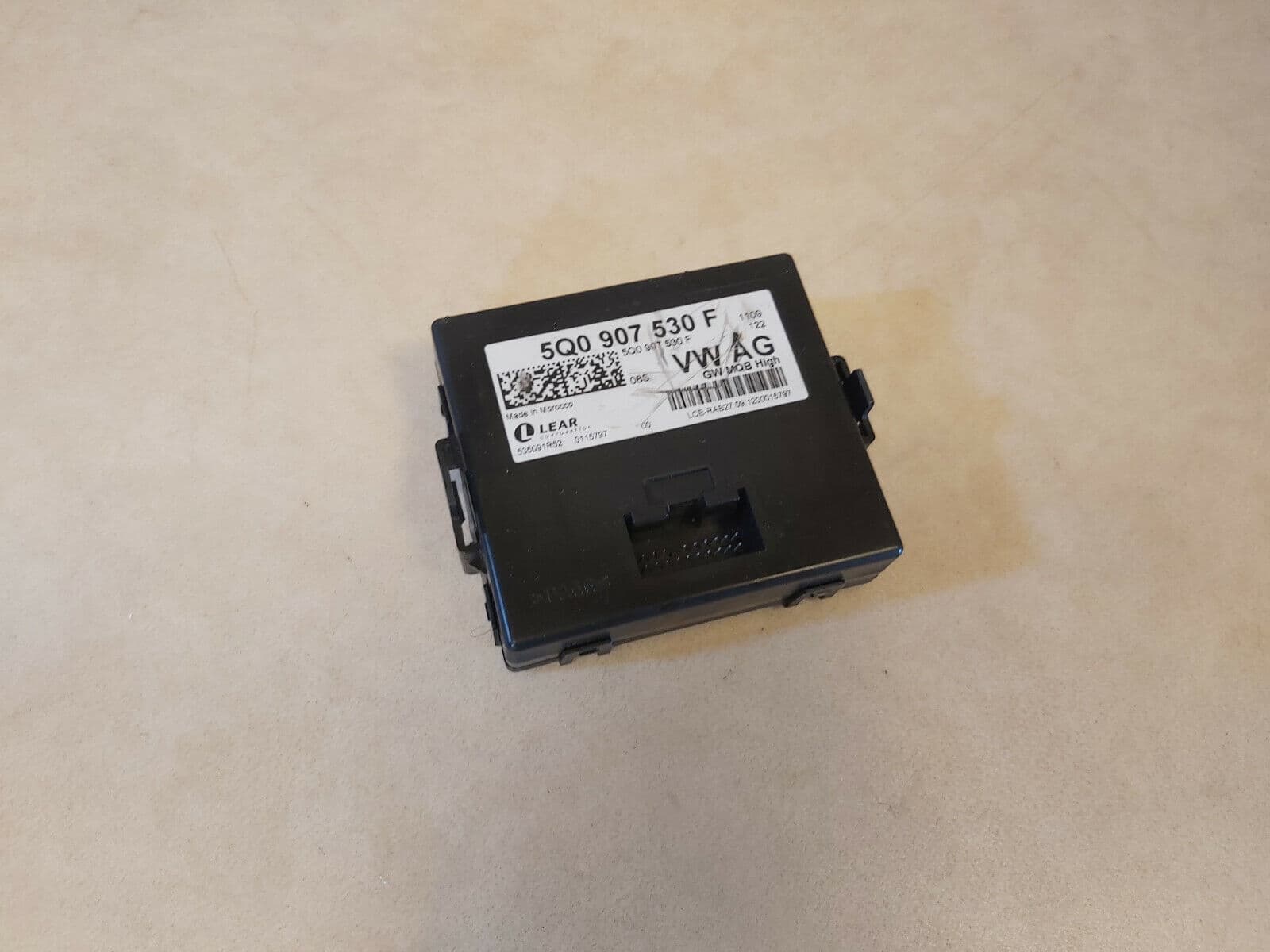 Genuine VW GOLF VII 2013 Gateway High Control Module Unit 5Q0907530F