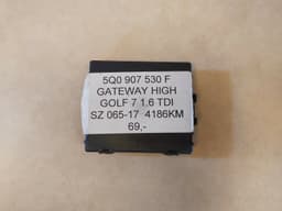 VW Genuine VW GOLF VII 2013 Gateway High Control Module Unit 5Q0907530F — thumbnail 5