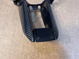 PORSCHE Porsche 95B MACAN 911 992 PANAMERA 971.2 CAYENNE Steering Wheel Carbon Cover — thumbnail 4
