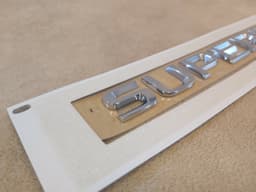 VW Genuine VW SKODA 3V0853687 A 2ZZ Lettering Logo Emblem SUPERB 3V0853687A 2ZZ — thumbnail 4