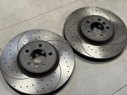 BMW BMW X5 E70 F15 X6 E71 F16 ROTINGER Perforated Front Brake Disc Ventilated 2x — thumbnail 2