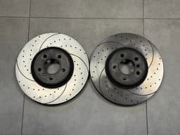 BMW BMW X5 E70 F15 X6 E71 F16 ROTINGER Perforated Front Brake Disc Ventilated 2x — thumbnail 1