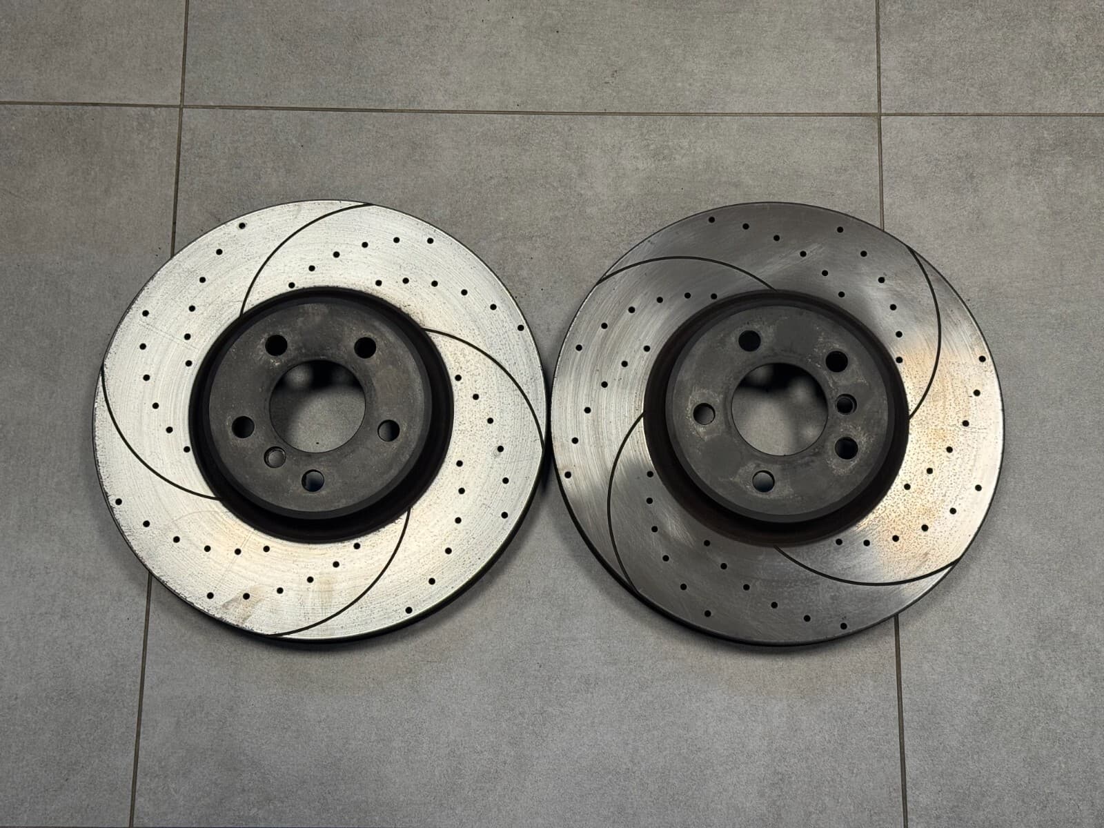 BMW BMW X5 E70 F15 X6 E71 F16 ROTINGER Perforated Front Brake Disc Ventilated 2x
