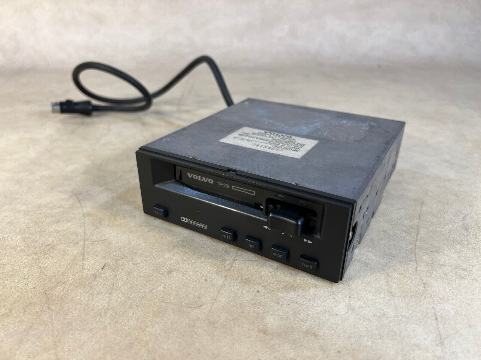 VOLVO Volvo 760 960 850 GENUINE Cassette Tape Player TP 701