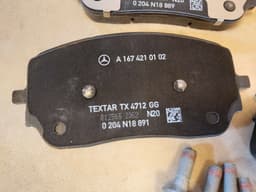 MERCEDES-BENZ OE NEW Mercedes GLS GLE Coupe W167 X167 C167 GENUINE Front TS Disk Brake Pad SET — thumbnail 3