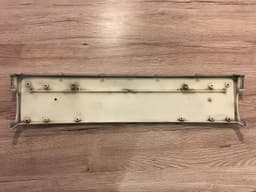 BMW BMW 5 E39 Genuine Front Bumper Number Plate Facelift 51117005974 01-04 years — thumbnail 4