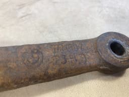 BMW BMW E23 7 SERIES FRONT LEFT HUB CARRIER BRACKET REARWARD FORWARD 1121887 — thumbnail 10
