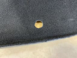 MERCEDES-BENZ Mercedes G class W463 GENUINE REAR LEFT WHEELHOUSE LINING CARPET BLACK — thumbnail 4