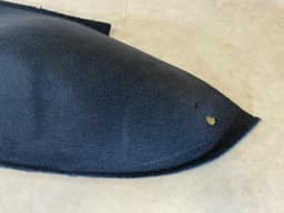 MERCEDES-BENZ Mercedes G class W463 GENUINE REAR LEFT WHEELHOUSE LINING CARPET BLACK — thumbnail 3