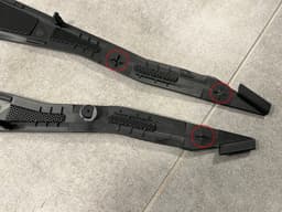 PORSCHE Porshe 911 991 981 Cayman Boxster Carrera LH + RH Center Console Cover Trim — thumbnail 2