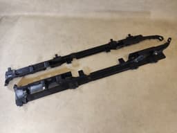 PORSCHE GENUINE PORSCHE 911 991 TURBO S Front Right & Left Door Sill Plate Bracket SET — thumbnail 1