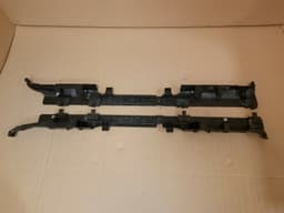 PORSCHE GENUINE PORSCHE 911 991 TURBO S Front Right & Left Door Sill Plate Bracket SET — thumbnail 1