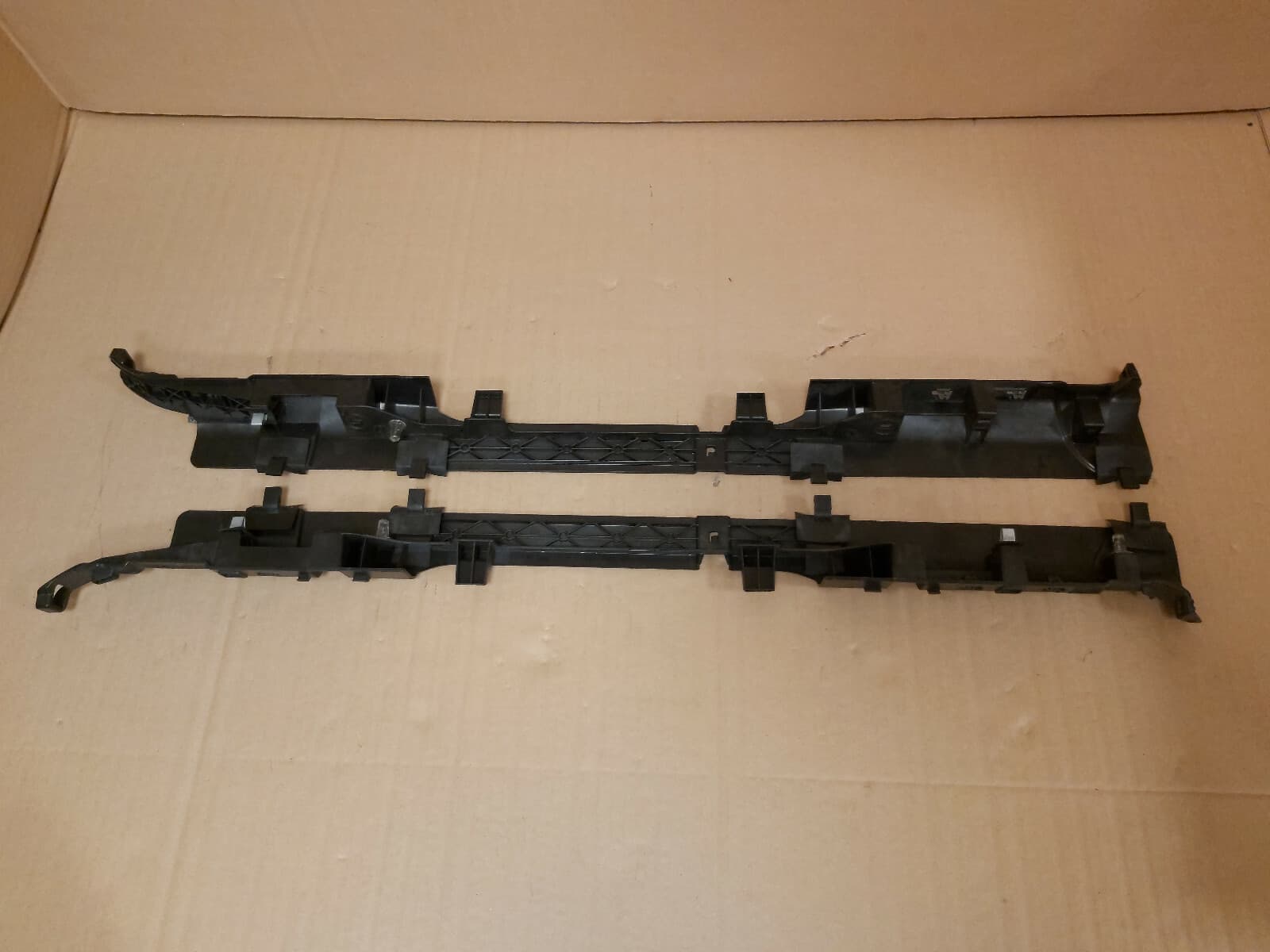 PORSCHE GENUINE PORSCHE 911 991 TURBO S Front Right & Left Door Sill Plate Bracket SET