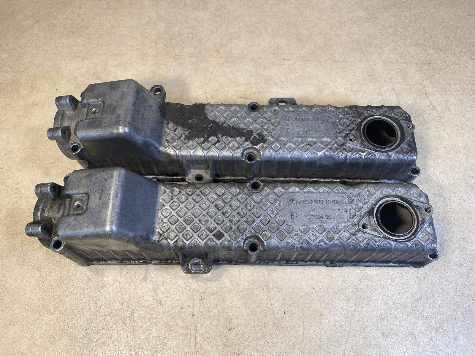 MERCEDES-BENZ Mercedes ML G S class W163 W463 W220 4.0 400 CDI Genuine Manifold Intake Covers