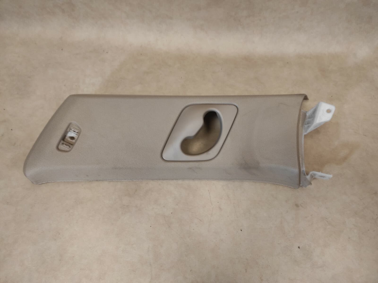 OEM BMW X5 F15 Beige Trim Cover, C-Pillar, Upper - Right, 51437342556