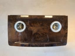 BMW BMW GENUINE Trim Poplar Wood Grain Centrer DUNKEL 5er e60 e61 LCI 51166951149 — thumbnail 7