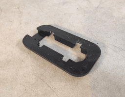 BMW OEM BMW 5 7 X3 X4 X5 X6 Support Holding Frame, Black, 63319130841 — thumbnail 5