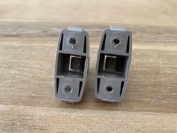 BMW BMW 6 E63 E64 GENUINE Sun Visor Bracket x2 psc Color SKY GRAY 60 — thumbnail 3