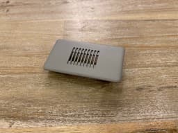 BMW BMW 6 E63 E63 LCI GENUINE Microphone Cover Trim Color SKY GRAY 51447073700 — thumbnail 2