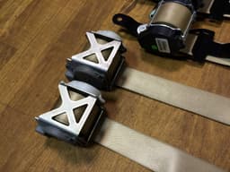 BMW BMW X5 E70 Genuine Safety Belt SET x4 psc color Beige — thumbnail 4