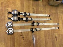 BMW BMW X5 E70 Genuine Safety Belt SET x4 psc color Beige — thumbnail 7