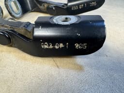 BMW BMW X5 E70 LCI Trunk Lid bottom Hinges lower part HINGE 41627170918 2 PCS BLACK — thumbnail 3