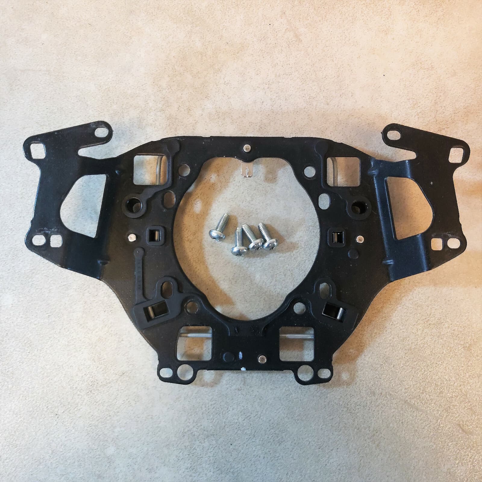 BMW E60 Genuine Mounting Plate Steering Wheel With Bolts 32346772987 32346763361