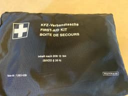 BMW BMW MINI Genuine First-Aid Kit Case Black 71107263439 52201859303 82129406691 — thumbnail 2