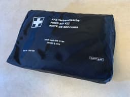 BMW BMW MINI Genuine First-Aid Kit Case Black 71107263439 52201859303 82129406691 — thumbnail 3
