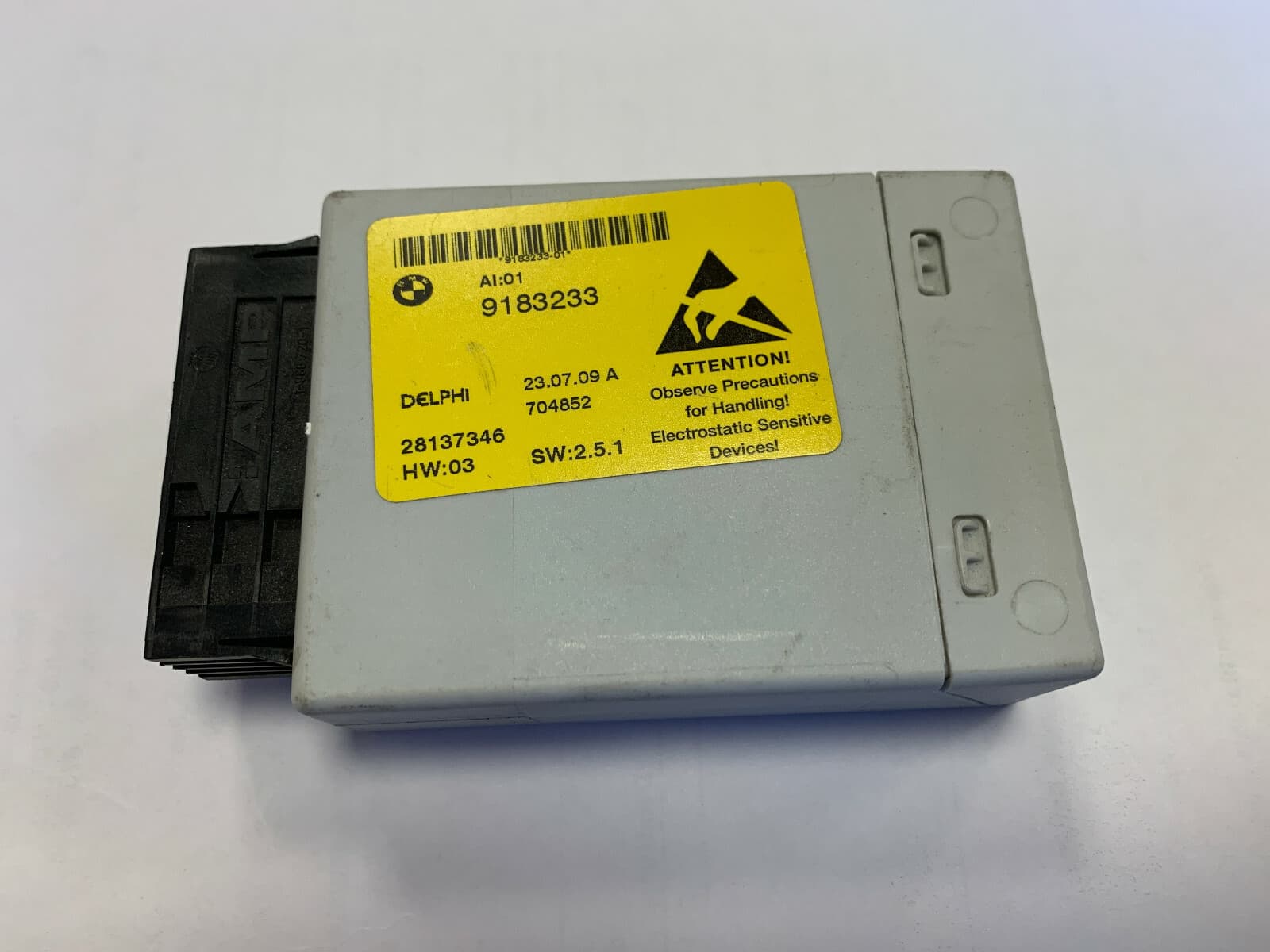 BMW BMW 5 E60 LCI E61 LCI OEM Center Console Switch Cluster Control Unit ECU 9183233