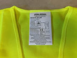 BMW Audi BMW Mini Mercedes VW OEM Warning Safety Vest Set High Visibilty Jacket — thumbnail 5