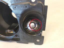 BMW BMW 7 Series E65 E66 Left Parcel Shelf Deck Speaker Tweeter Housing Chamber Pod — thumbnail 2