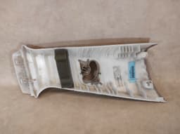 BMW OEM BMW X5 F15 Upper Beige B Pillar Trim Cover Panel Top - LEFT, 51437342547 — thumbnail 6