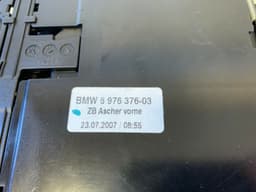 BMW BMW 5 E60 LCI E61 LCI Front Dashboard Ashtray Center Insert Console 51456976376 — thumbnail 3