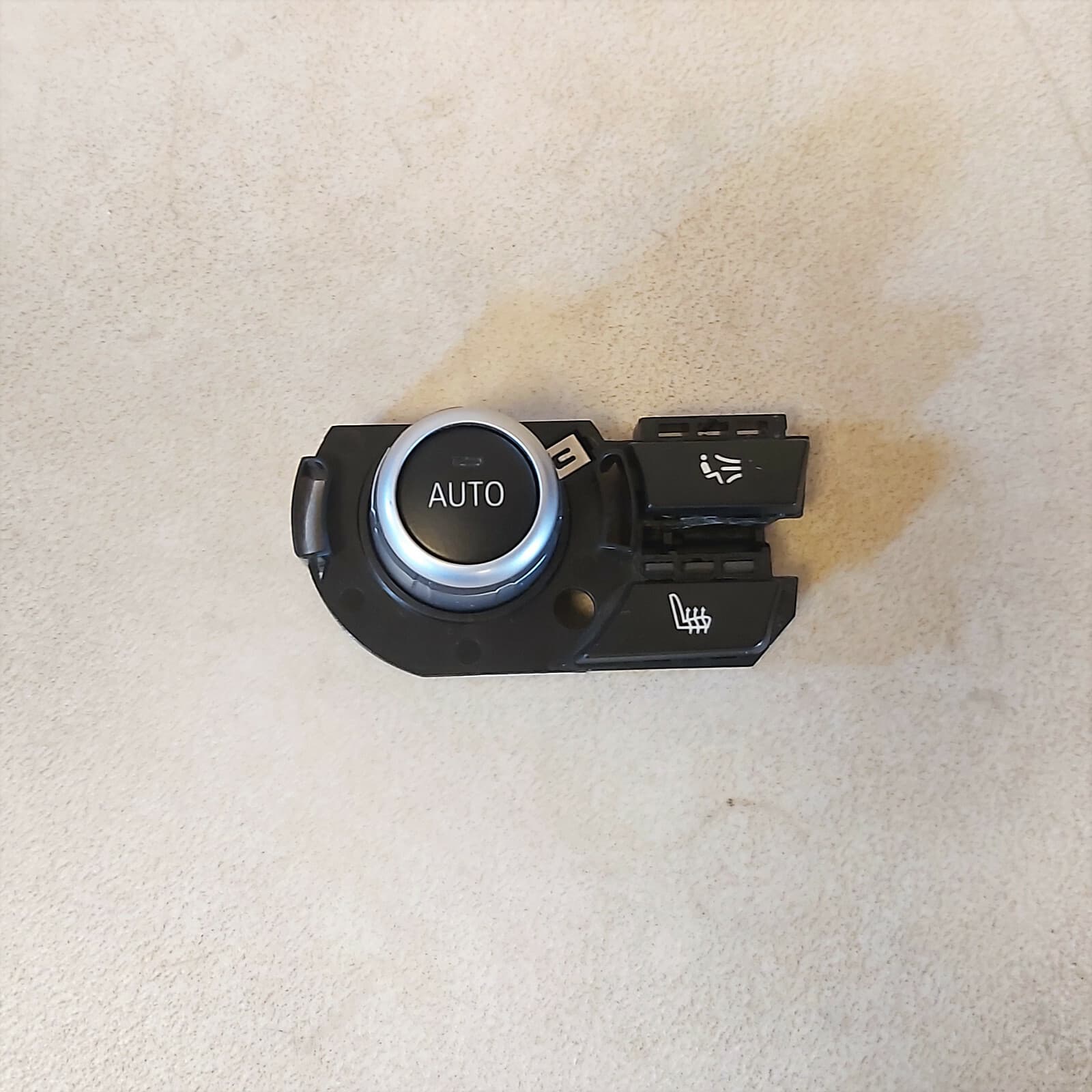 BMW BMW Genuine 5 Series F10 F11 Climate Control Panel Button Seat heater Right