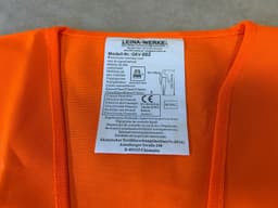 BMW Audi BMW Mini Mercedes VW OEM Warning Safety Vest Set High Visibilty Jacket — thumbnail 5
